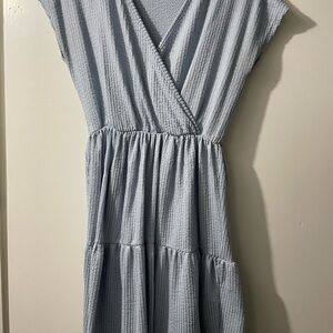 Caution To The Wind Light Blue Dress